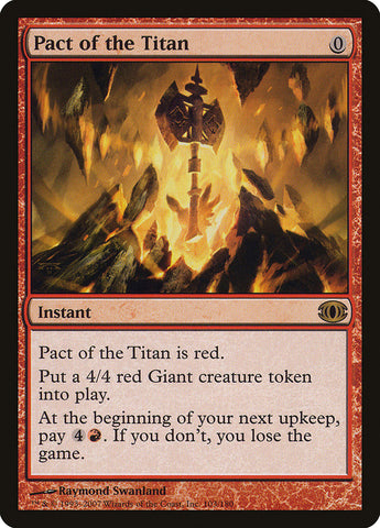 Pact of the Titan [Future Sight] (FUT 103)