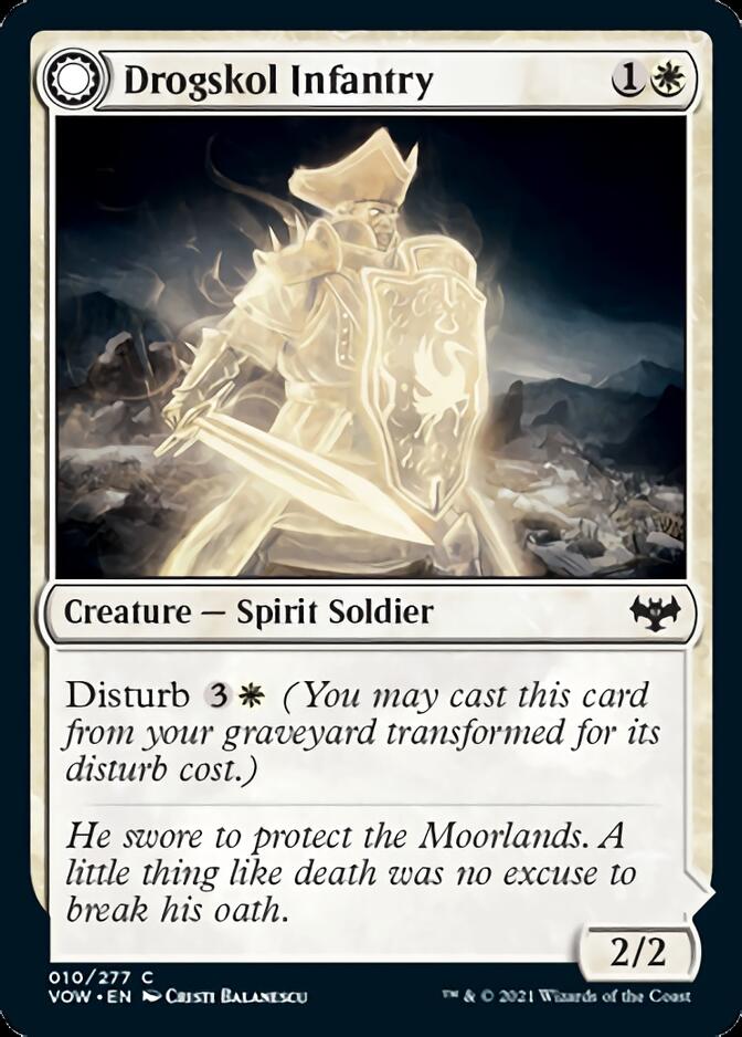 Drogskol Infantry // Drogskol Armaments [Innistrad: Crimson Vow] (VOW 10)