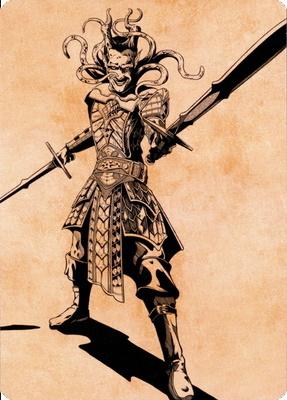Zevlor, Elturel Exile Art Card [Commander Legends: Battle for Baldur's Gate Art Series]