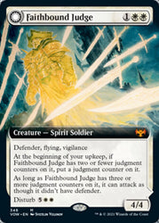 Faithbound Judge // Sinner's Judgment (Extended) [Innistrad: Crimson Vow] (VOW 348)