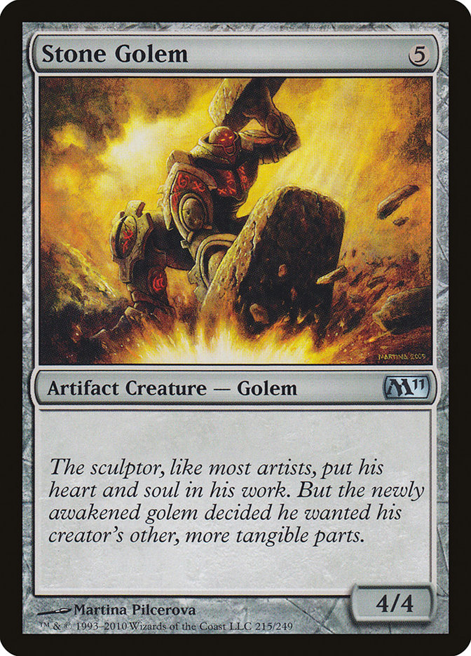 Stone Golem [Magic 2011] (M11 215)