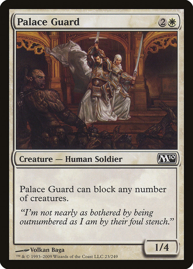 Palace Guard [Magic 2010] (M10 23)