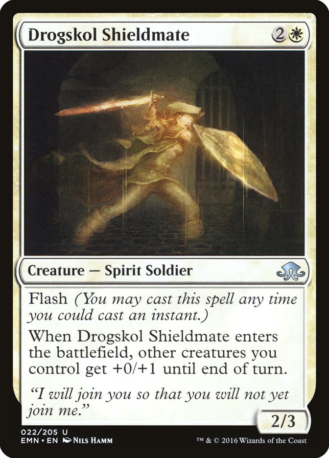 Drogskol Shieldmate [Eldritch Moon] (EMN 22)