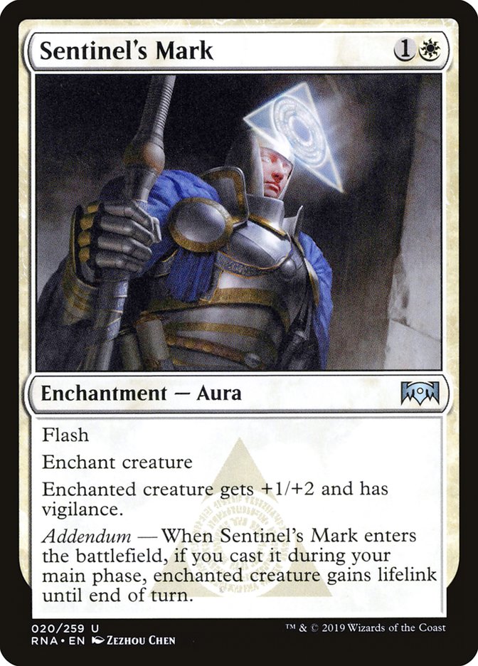 Sentinel's Mark [Ravnica Allegiance] (RNA 20)