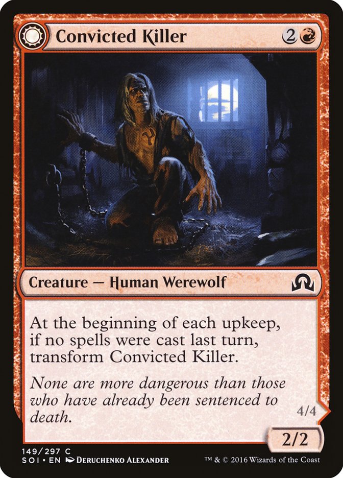 Convicted Killer // Branded Howler [Shadows over Innistrad] (SOI 149)