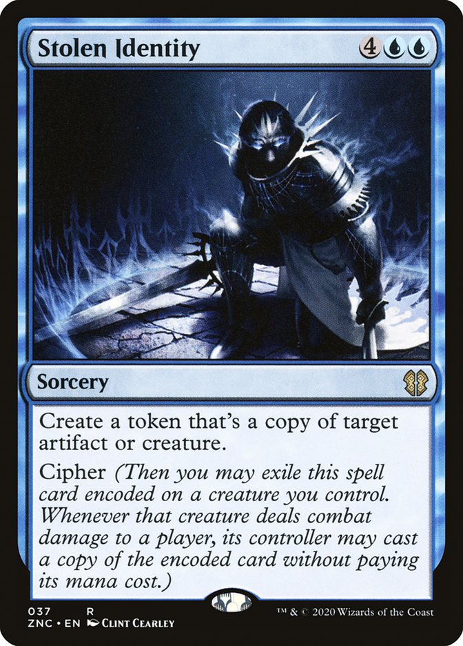 Stolen Identity [Zendikar Rising Commander] (ZNC 37)