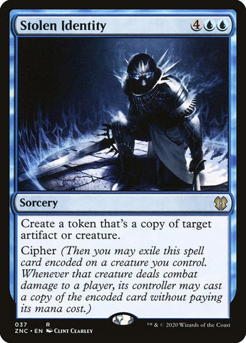 Stolen Identity [Zendikar Rising Commander] (ZNC 37)