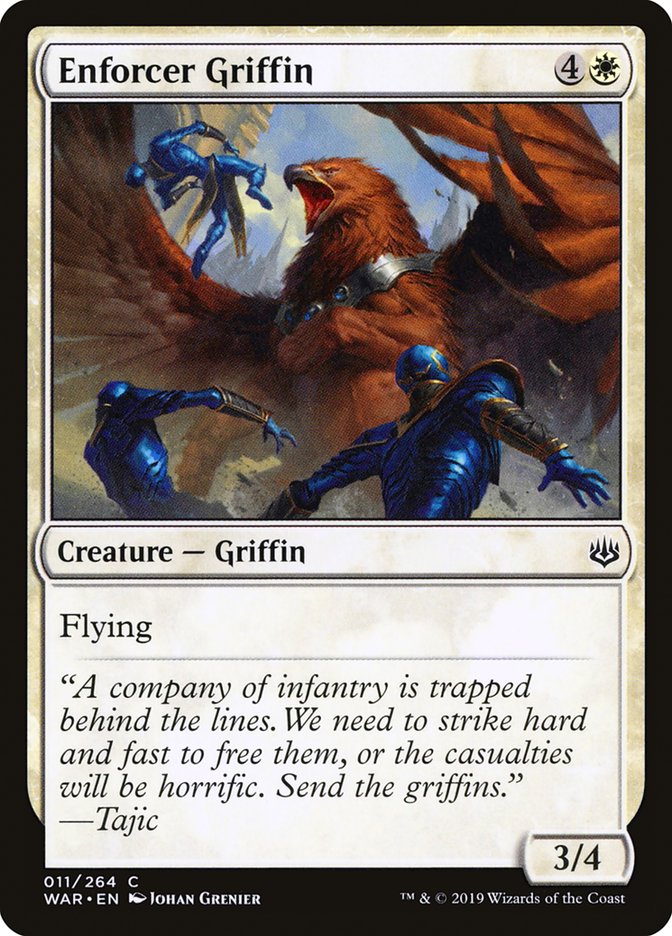 Enforcer Griffin [War of the Spark] (WAR 11)