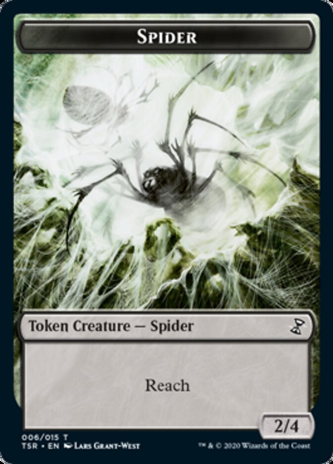 Spider Token [Time Spiral Remastered Tokens] (TTSR 6)
