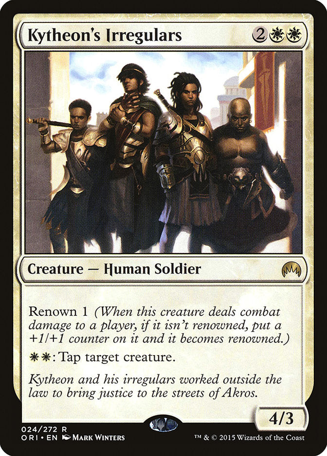 Kytheon's Irregulars [Magic Origins] (ORI 24)
