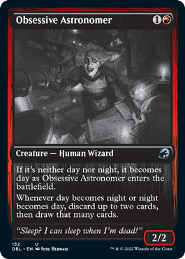 Obsessive Astronomer [Innistrad: Double Feature] (DBL 152)