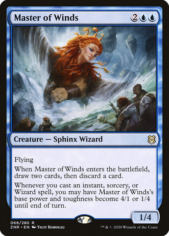 Master of Winds [Zendikar Rising] (ZNR 68)