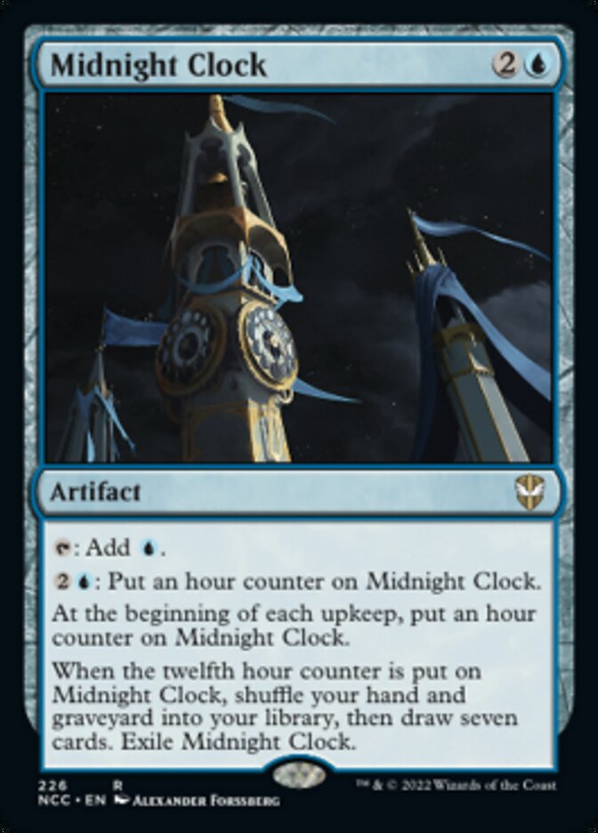 Midnight Clock [Streets of New Capenna Commander] (NCC 226)