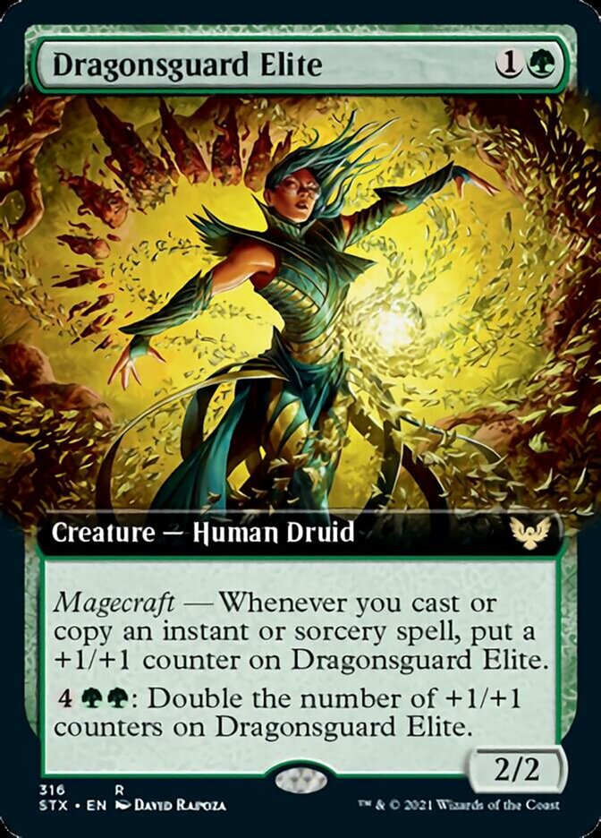Dragonsguard Elite (Extended) [Strixhaven: School of Mages] (STX 316)