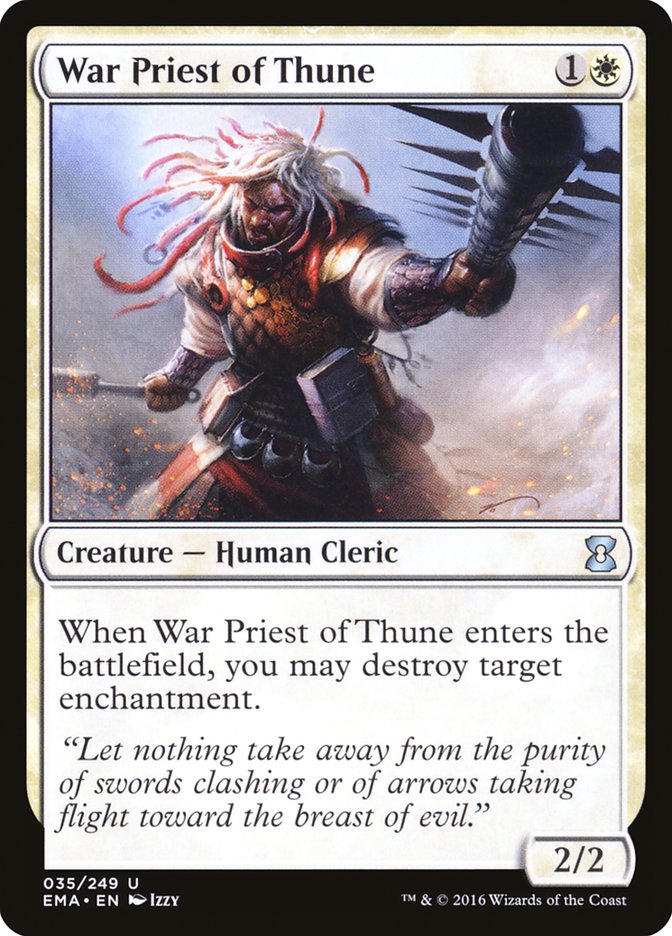 War Priest of Thune [Eternal Masters] (EMA 35)
