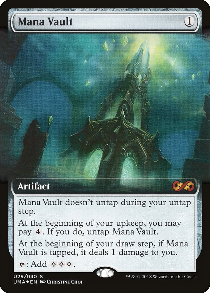 Mana Vault [Ultimate Box Topper] (PUMA U29)
