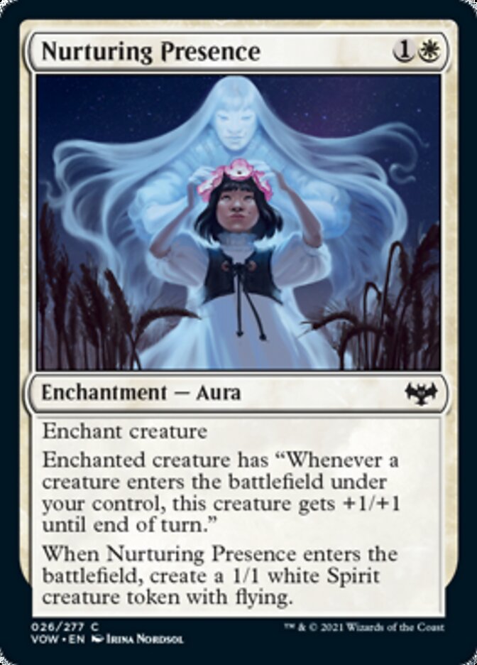 Nurturing Presence [Innistrad: Crimson Vow] (VOW 26)