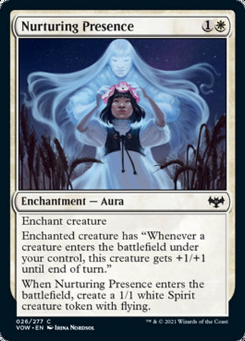 Nurturing Presence [Innistrad: Crimson Vow] (VOW 26)
