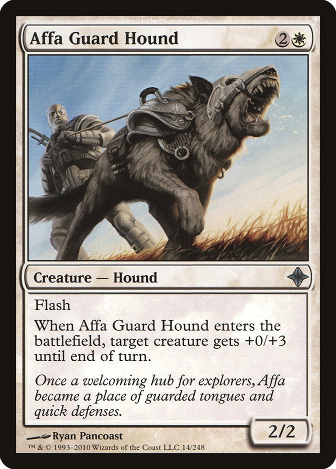 Affa Guard Hound [Rise of the Eldrazi] (ROE 14)