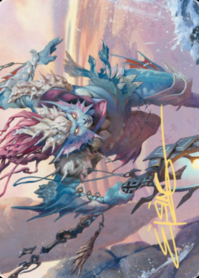 Umara Wizard (Art Series) [Zendikar Rising Art Series] (AZNR 52)