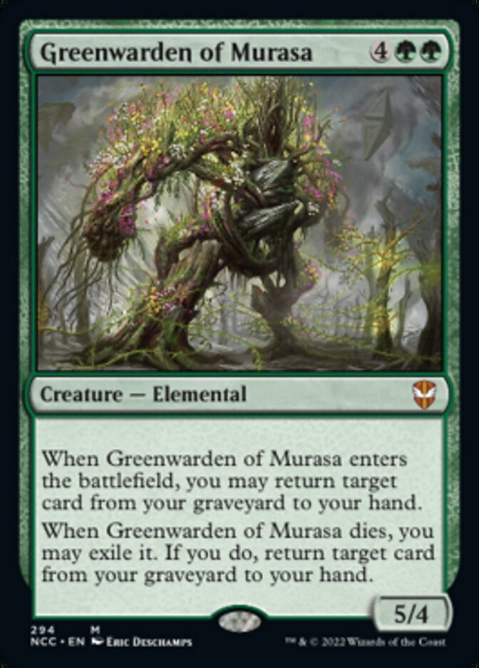 Greenwarden of Murasa [Streets of New Capenna Commander] (NCC 294)