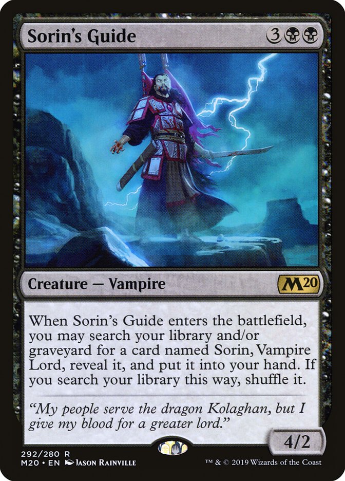 Sorin's Guide [Core Set 2020] (M20 292)