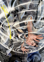 Selfless Glyphweaver Art Card (Gold-Stamped Signature) [Strixhaven: School of Mages Art Series] (ASTX 39)