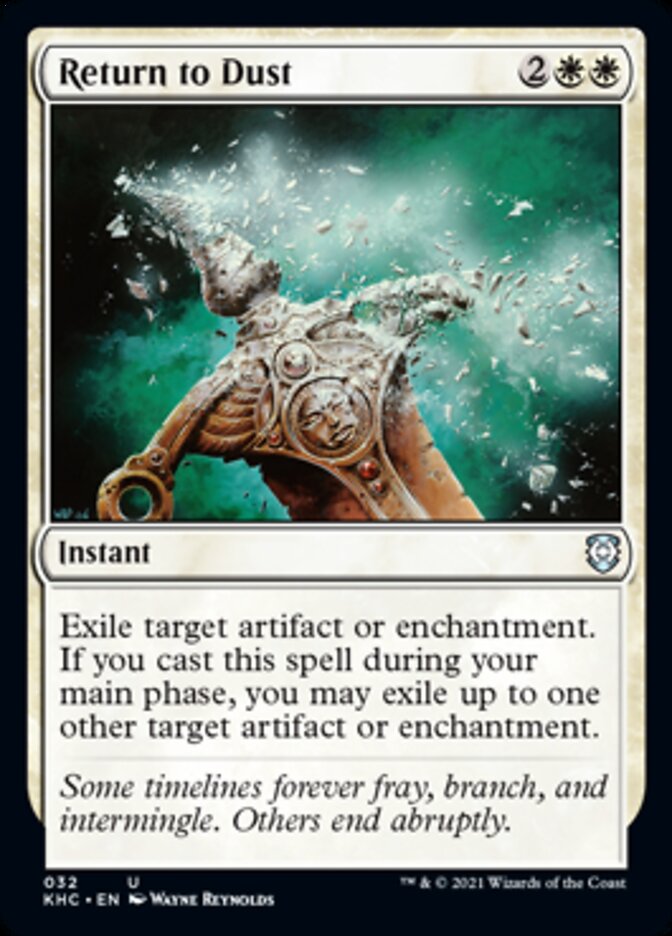 Return to Dust [Kaldheim Commander] (KHC 32)