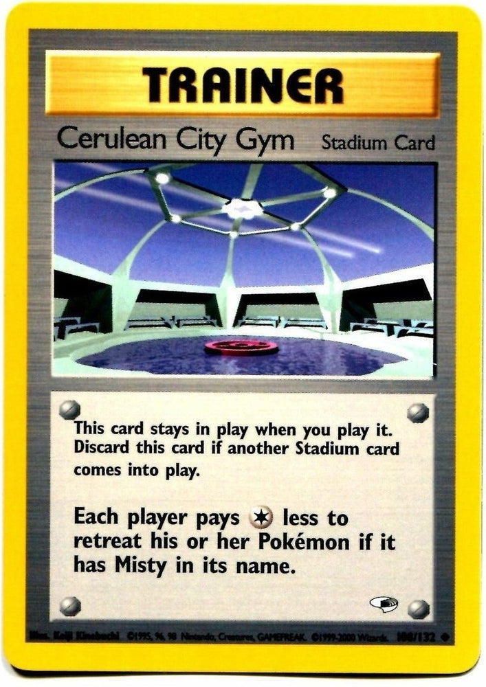 Cerulean City Gym (108/132) [Gym Heroes]