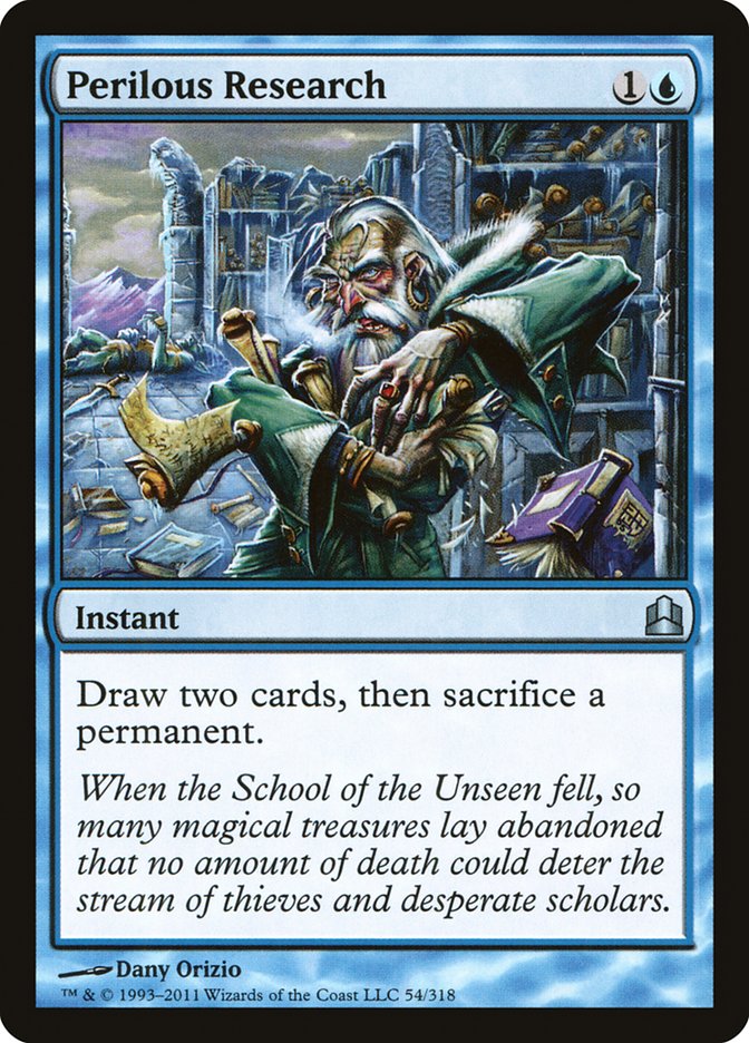 Perilous Research [Commander 2011] (CMD 54)