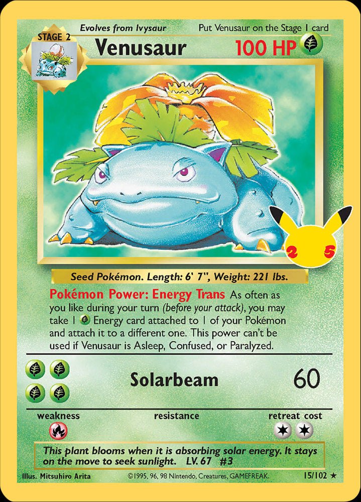 Venusaur (15/102) [Celebrations: Classic Collection]