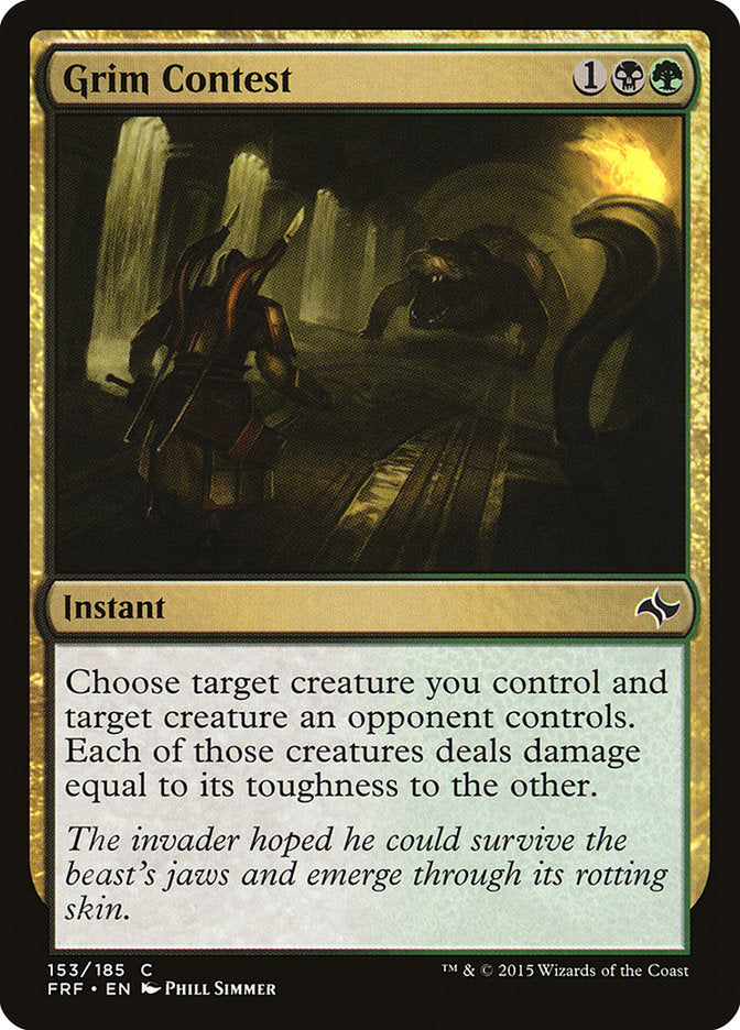 Grim Contest [Fate Reforged] (FRF 153)