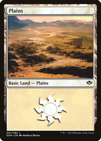 Plains (81) [Duel Decks: Speed vs. Cunning] (DDN 81)