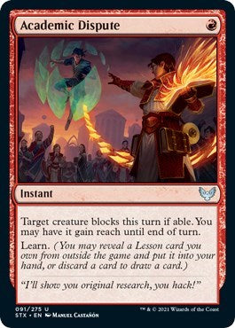 Academic Dispute [Strixhaven: School of Mages] (STX 91)