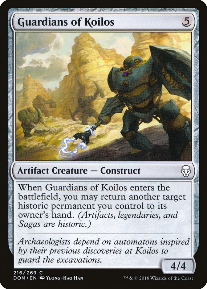Guardians of Koilos [Dominaria] (DOM 216)
