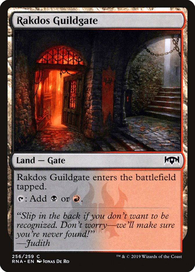 Rakdos Guildgate (256/259) [Ravnica Allegiance] (RNA 256)