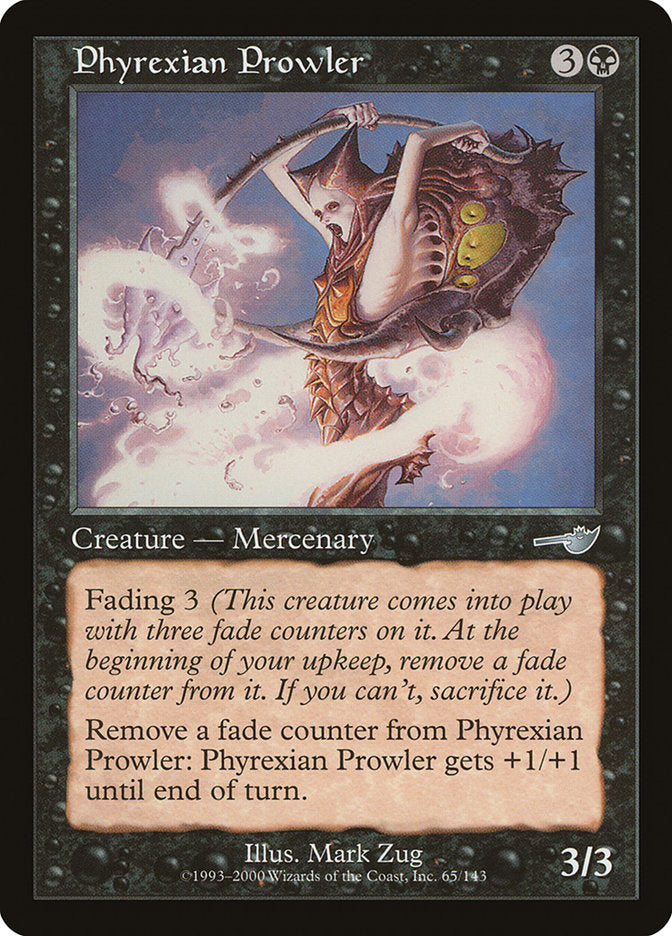 Phyrexian Prowler [Nemesis] (NEM 65)