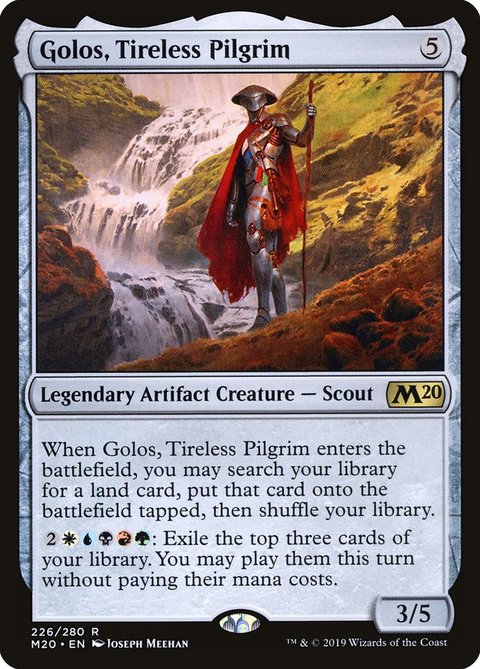 Golos, Tireless Pilgrim [Core Set 2020] (M20 226)
