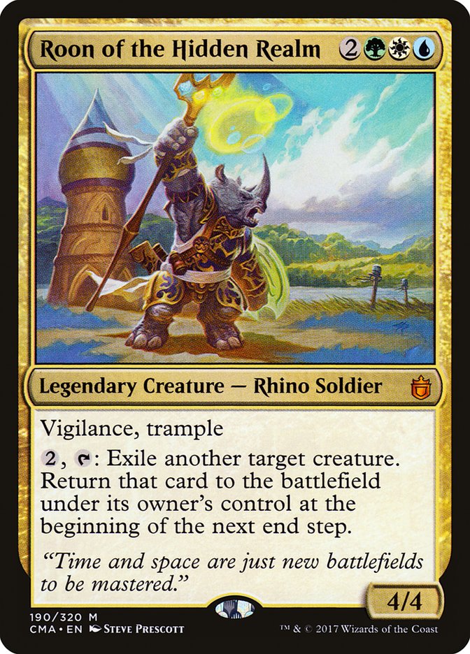 Roon of the Hidden Realm [Commander Anthology] (CMA 190)