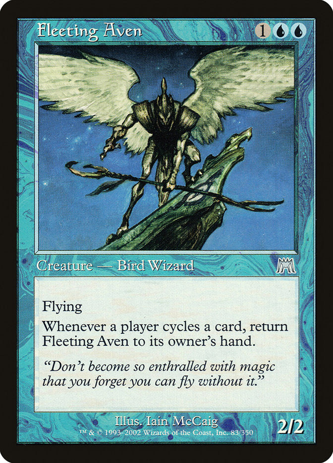 Fleeting Aven [Onslaught] (ONS 83)