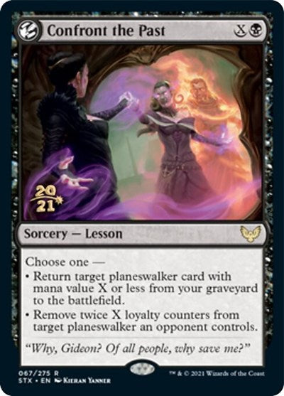 Confront the Past [Strixhaven: School of Mages Prerelease Promos] (PSTX 67)