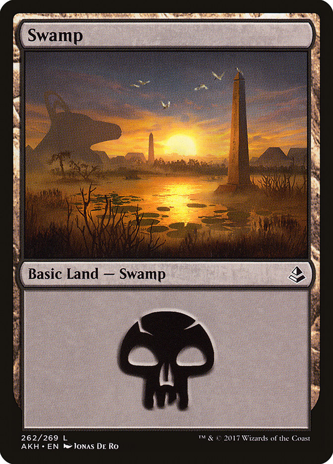 Swamp (#262) [Amonkhet] (AKH 262)