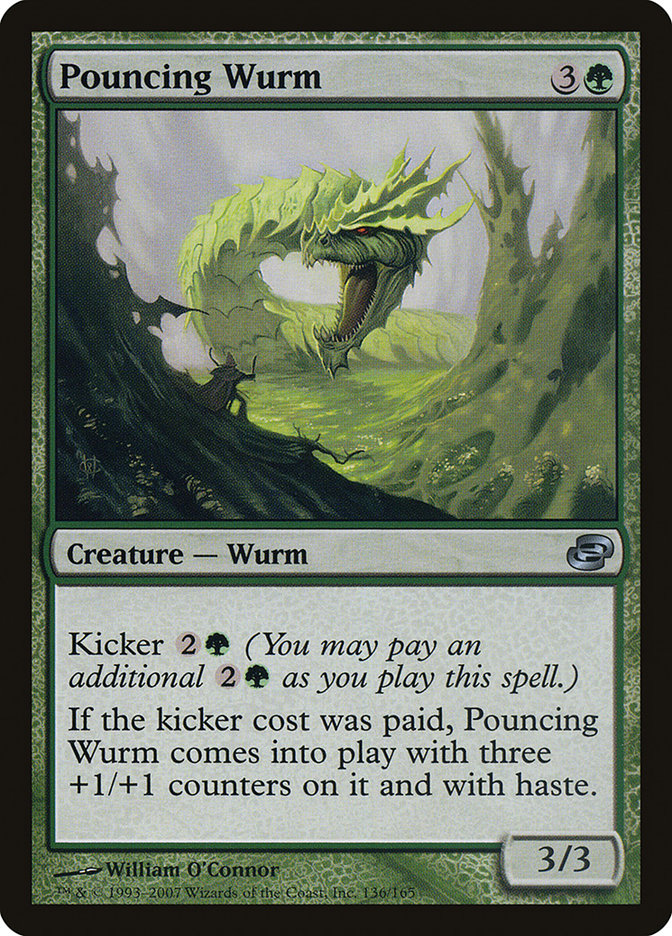 Pouncing Wurm [Planar Chaos] (PLC 136)