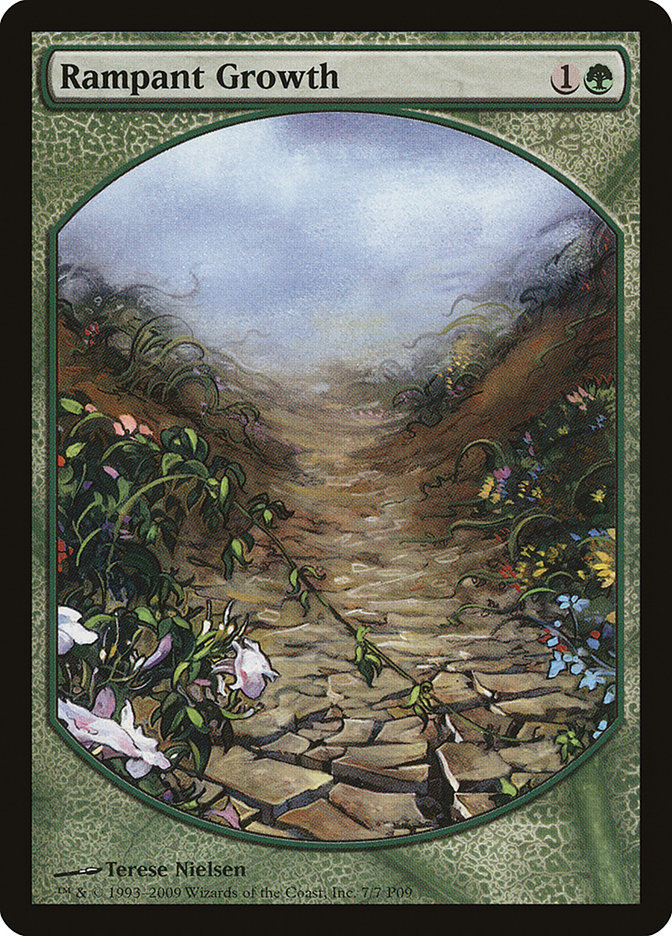 Rampant Growth [Magic Player Rewards 2009] (P09 7)