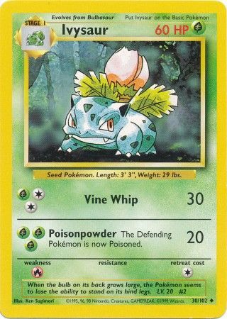 Ivysaur (30/102) [Base Set]