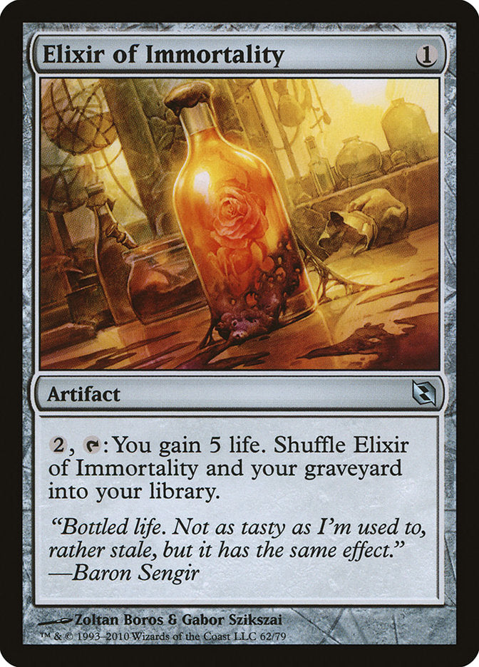 Elixir of Immortality [Duel Decks: Elspeth vs. Tezzeret] (DDF 62)