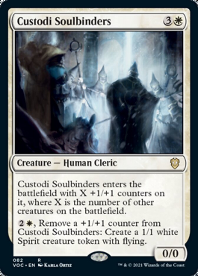 Custodi Soulbinders [Innistrad: Crimson Vow Commander] (VOC 82)