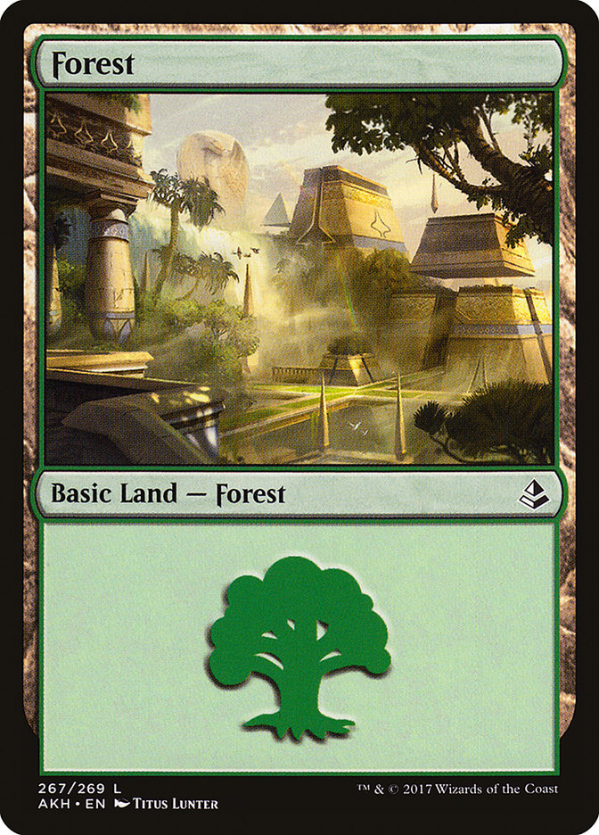 Forest (#267) [Amonkhet] (AKH 267)