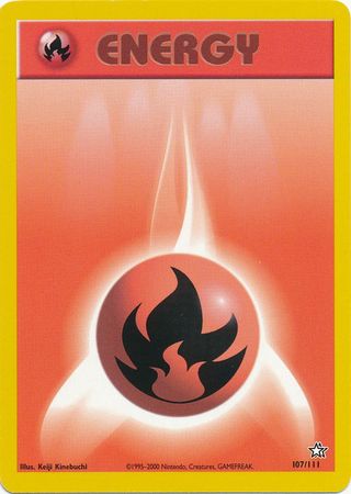 Fire Energy (107/111) [Neo Genesis]