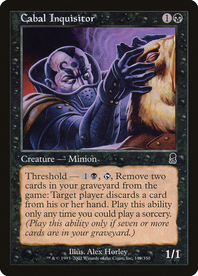 Cabal Inquisitor [Odyssey] (ODY 119)